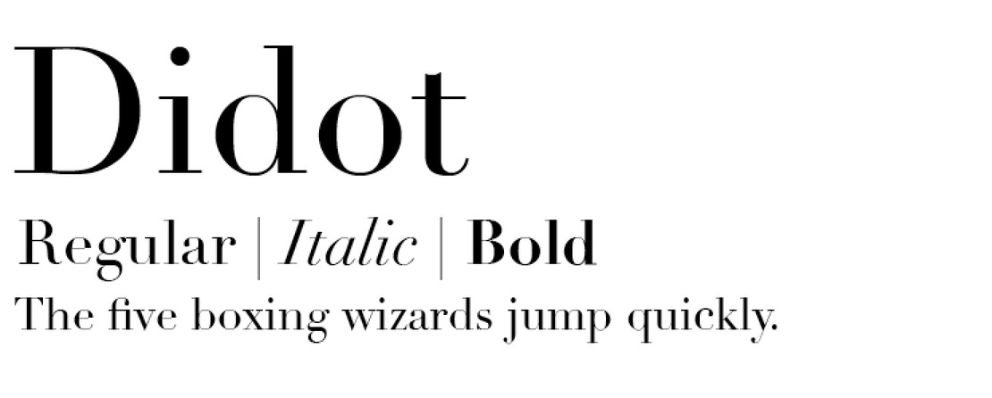 Didot-font