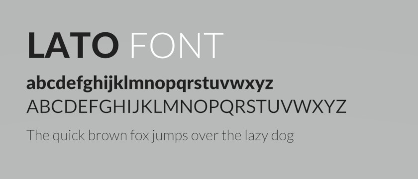 Lato_Font