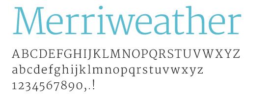 Merriweather-Font